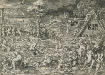 Tufan, 1544. by Dirck Vellert