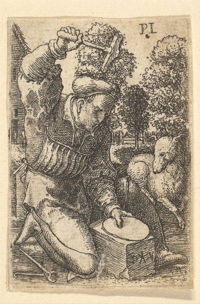 Smith, 1520-25. by Dirck Vellert