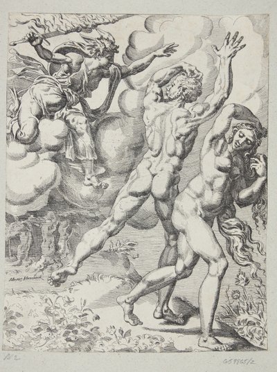 Cennetten kovulma by Dirck Volckertsz. Coornhert