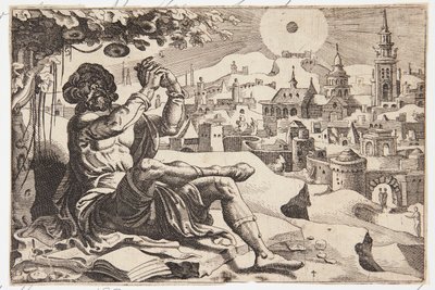 Jonah'ın hikayesi by Dirck Volckertsz. Coornhert