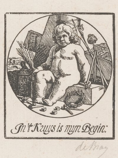 Acı Çekme Aletleriyle Çevrili Mesih Çocuk by Dirck de Bray