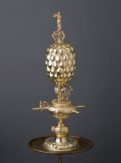 Parsel yaldızlı hileli bardak, c.1630 by Dirich Utermarke