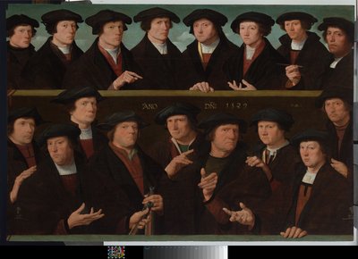 Bir Grup Muhafız by Dirk Jacobsz