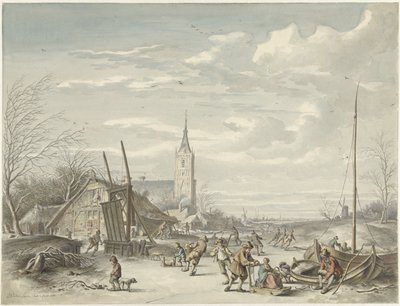 kış manzarası by Dirk Jan van der Laan