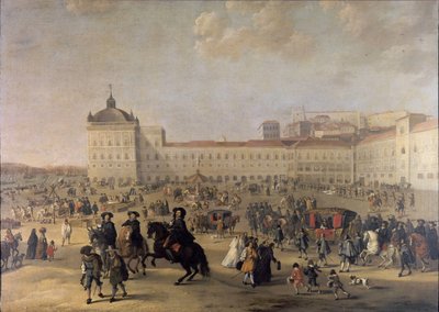 Lizbon Saray Meydanı Terreiro do Paço, 1650 by Dirk Stoop