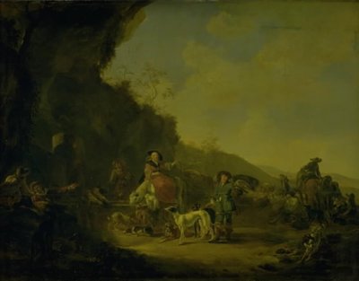 Av Sırasında Dinlenme by Dirk Stoop