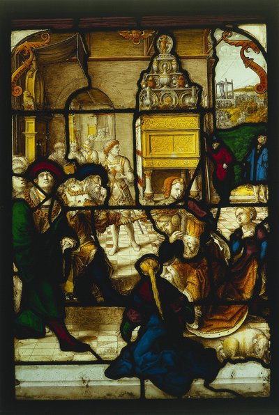 Ahaşveroş'tan önce Ester by Dirk Vellert