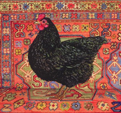 Siyah Halı Tavuk, 1995 by Ditz