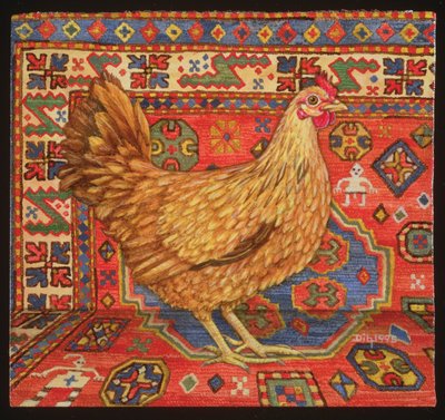 Kahverengi Halı Tavuğu, 1995 by Ditz
