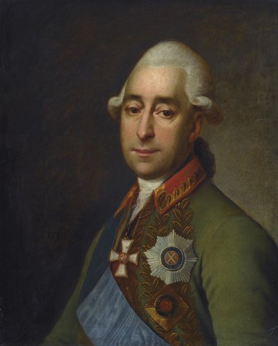 Mareşal Prens Alexander Alexandrovich Prozorovsky 1732-1809 by Dmitri Grigorievich Levitsky