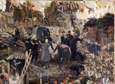 Sivastopol Savunması by Dmitri Nikolayevich Kardovsky