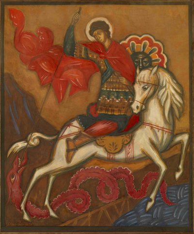 Aziz George ve Ejderha by Dmitri Semyonovich Stelletsky