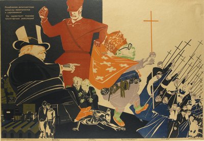 Emperyalistlerin anti-Sovyet planlarını ve kilisenin entrikalarını ifşa edeceğiz! by Dmitriy Stakhievich Moor