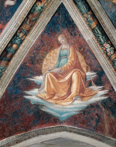 Bir Sibil, 1483-86 by Domenico Ghirlandaio