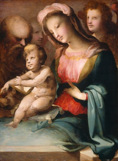 Meleklerle Kutsal Aile, c. 15451550. by Domenico Beccafumi