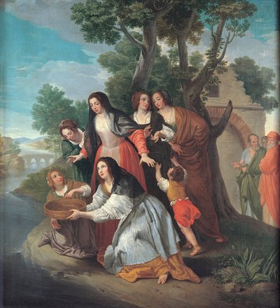 Vestal Tuccia, 18. yüzyılın ikinci yarısı. by Domenico Corvi