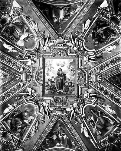 Immaculate Conception Bakiresi, azizler ve meleklerle, Cappella Paolina