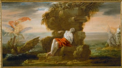 Andromeda ve Perseus (kavak ağacı) by Domenico Fetti