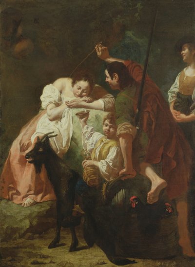 Uyuyan Çoban by Domenico Maggiotto