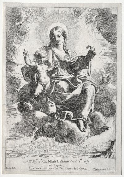 Tesbih Madonna by Domenico Maria Canuti