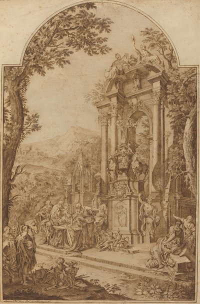 William Şansölye Cowper Anıtı by Domenico Maria Fratta