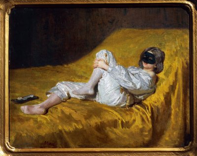 Maske (tuval üzerine yağlı boya) by Domenico Morelli
