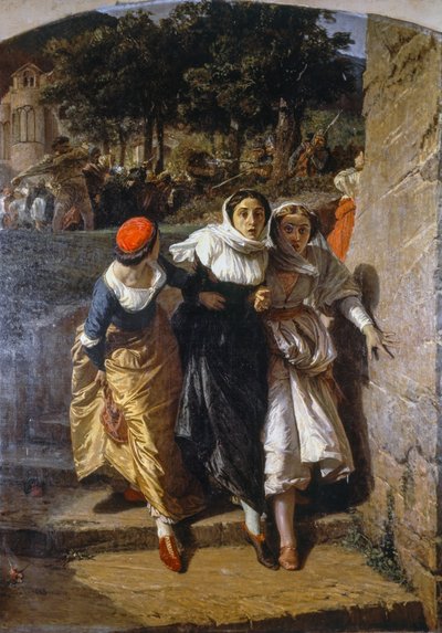 Sicilya Vespers by Domenico Morelli