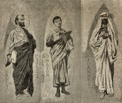 Sints Paul, James the Great ve John, Domenico Morelli