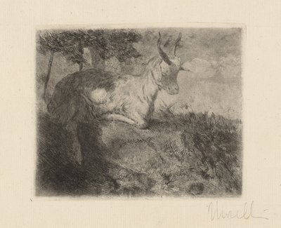 Küçük Keçi (La capretta) by Domenico Morelli