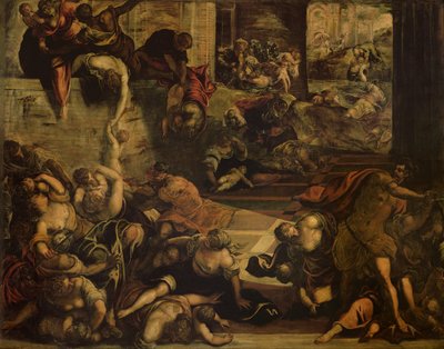 Masumların Katliamı by Domenico Robusti (attr.) Tintoretto