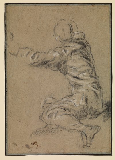 Oturan adam, 16. yüzyıl by Domenico Robusti Tintoretto