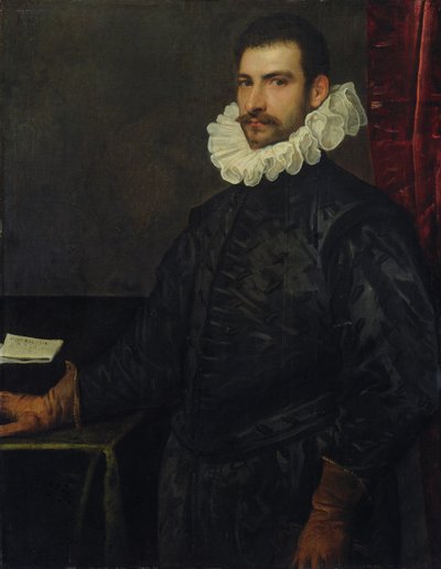 Genç Bir Adamın Portresi by Domenico Robusti Tintoretto