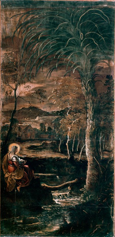 Tintoretto veya Tintoret (Jacopo Robusti) (1518-1594) 1583-1587 Scuola di san Rocco, Venedik by Domenico Robusti Tintoretto