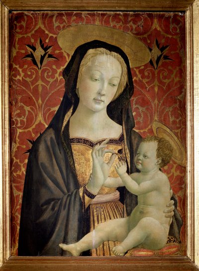 Çocuklu bakire (Resim by Domenico Veneziano