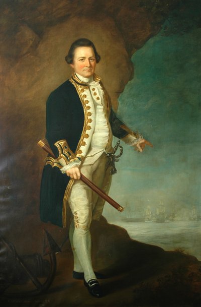 Bolling Hall Kaptanı Wood, 1770 by Dominic Serres