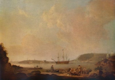 Drakes Adası, Plymouth, 1773 by Dominic Serres