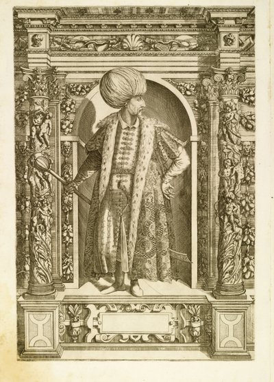 Kanuni Sultan Süleyman, 1601 by Dominicus or Custodis Custos