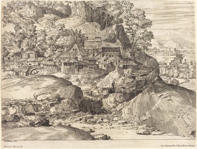 Değirmenli Peyzaj, c. 1650. by Dominique Barriere