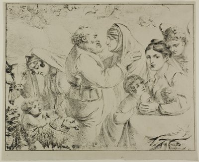 Anne Mutluluğunun Alegorisi by Dominique Vivant Denon