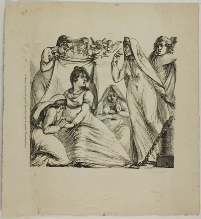Büyük ve Küçük Mülahazalarla Eziyet Eden Aşk by Dominique Vivant Denon