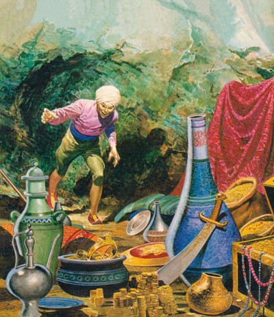 Ali Baba ve Kırk Haramiler by Don Lawrence
