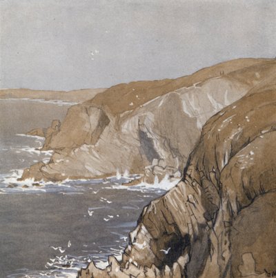 Cornish Sahili (renkli taş) by Donald (after) Maxwell