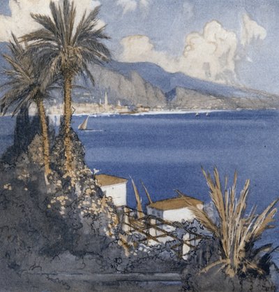 Fransız Rivierası (renkli taş) by Donald (after) Maxwell