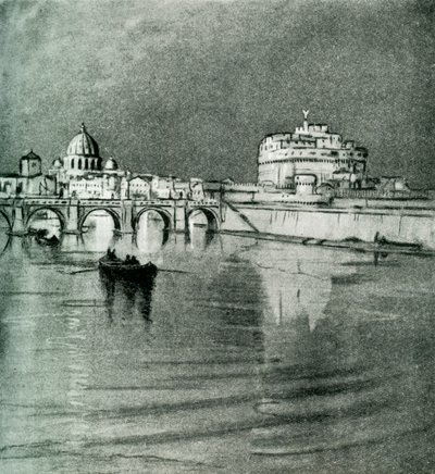 Roma ve Tiber. Yedi Tepede Bir Yarışma Seti, 1928. by Donald Maxwell