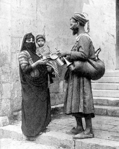 Bir su satıcısı, Kahire, Mısır, 1936. by Donald McLeish