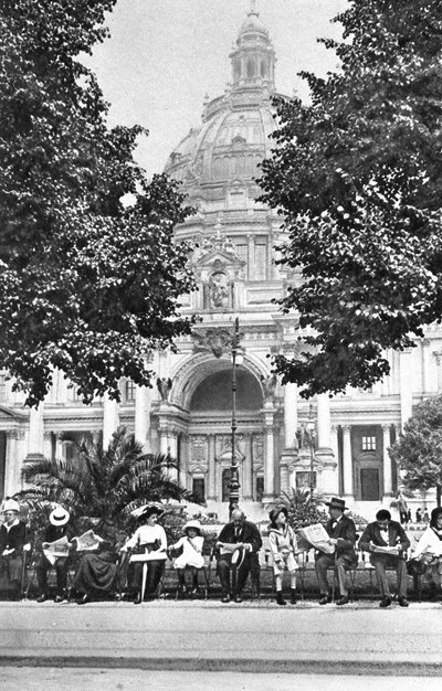 Berlin Katedrali, Berlin, Almanya, 1922. by Donald McLeish