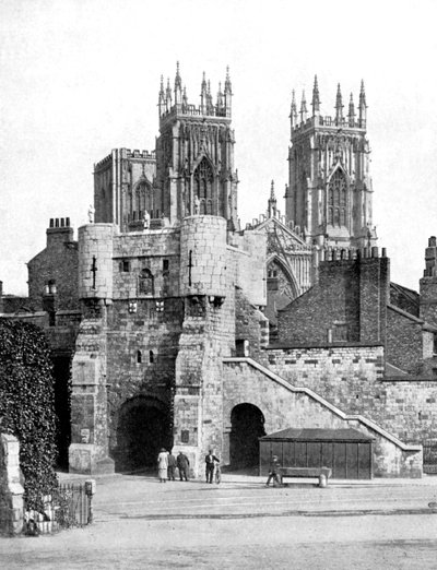 Bootham Bar, York, Kuzey Yorkshire, 1924-1926. by Donald McLeish