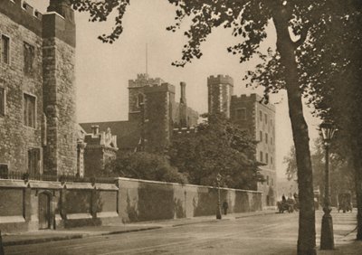 Lambeth Sarayı, Canterbury Başpiskoposlarının Yedi Yüzyıllık İkametgahı, c1935. by Donald McLeish