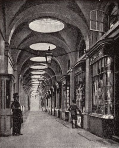 Royal Opera Arcade, Pall Mall, Londra (s/b fotoğraf) by Donald McLeish