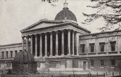 University College, Gower Street, Bloomsbury, Londra (s/b fotoğraf) by Donald McLeish